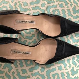 Manolo Blahnik D’Orsay shoes